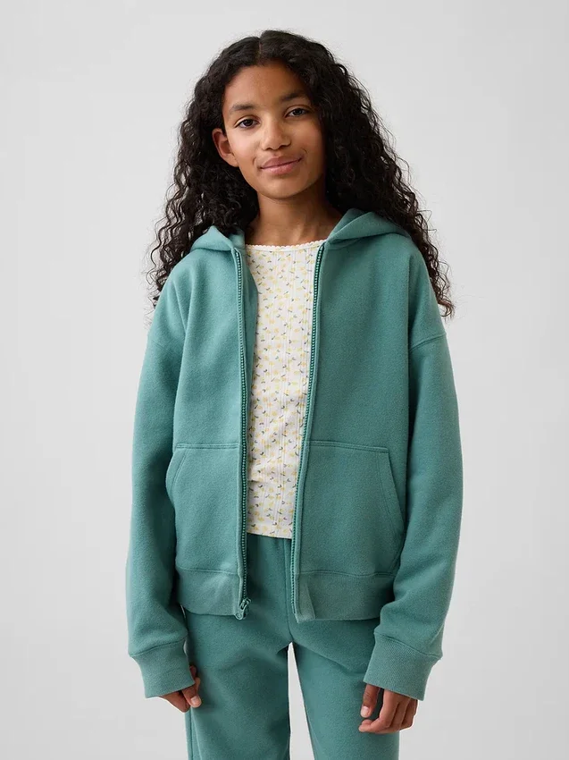 Kids Vintagesoft Relaxed Zip Hoodie