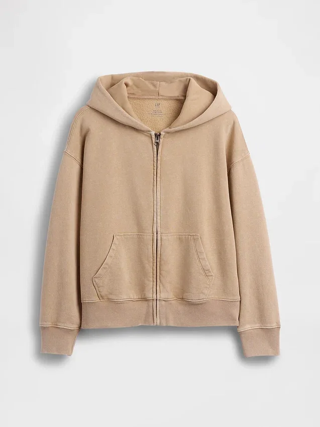 Kids Vintagesoft Relaxed Zip Hoodie