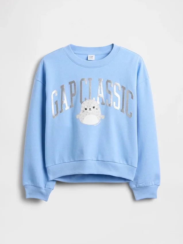 Kids Vintagesoft Squishmallow Logo Sweatshirt