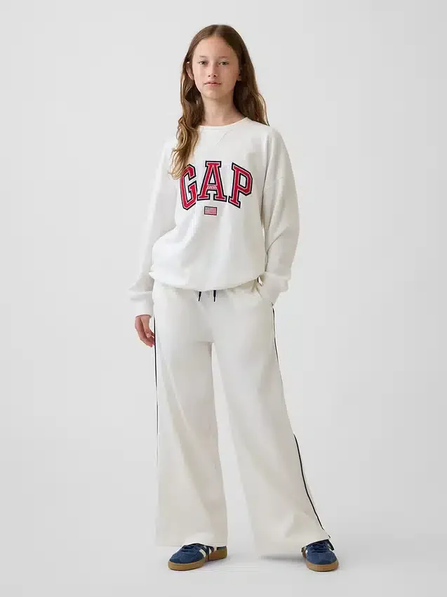 Kids Vintagesoft Terry Oversized Graphic Sweatshirt