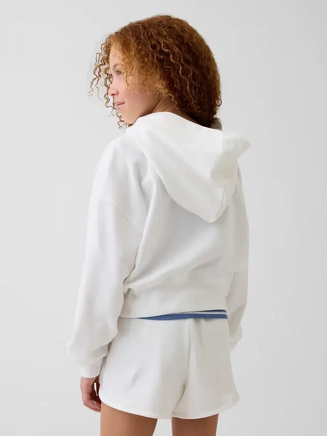 Kids Vintagesoft Terry Wedge Zip Hoodie