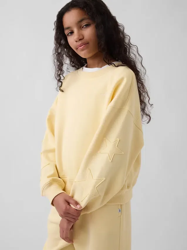 Kids Vintagesoft Wedge Crewneck Sweatshirt