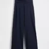 Kids Wide-Leg Foldover Leggings
