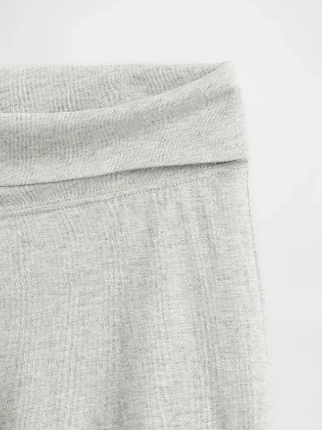 Kids Wide-Leg Foldover Leggings