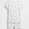 Kids Winnie the Pooh Organic Brushed Cotton Pj Short Set