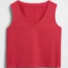 Knit Crop Tank Top