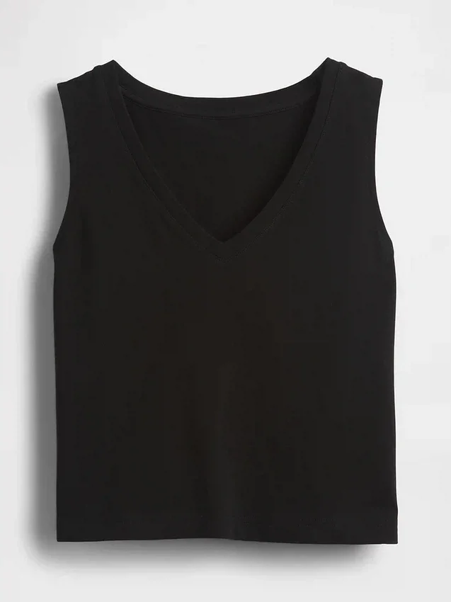 Knit Crop Tank Top
