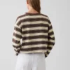 Knit Oversized Crop T-Shirt