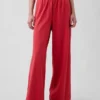 Knit Wide-Leg Pants