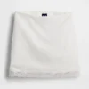 Linen-Blend Lace-Trim Mini Skort