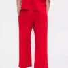 Linen-Blend Relaxed Straight Ankle Pants