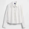 Linen-Cotton Oversized Shirt