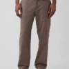 Linen-Cotton Relaxed Taper Easy Pants