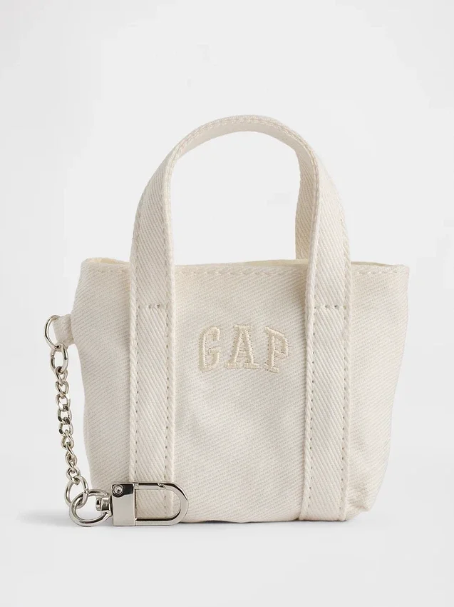 Logo Tote Bag Charm