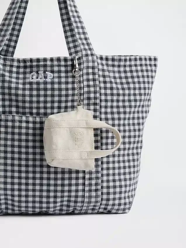 Logo Tote Bag Charm