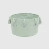 Lorena Canals Basket New Tassels Blue Sage