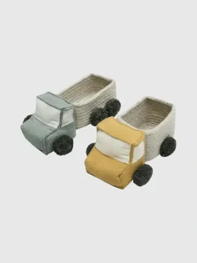 Lorena Canals Set of Mini Truck Play Baskets