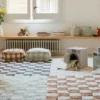 Lorena Canals Vichy Ottoman Pouf