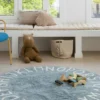 Lorena Canals Washable Rug Abc Natural Vintage Blue