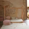 Lorena Canals Washable Rug Hippy Dots Vintage Nude