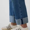 Low Rise '90S Loose Easy Crop Jeans