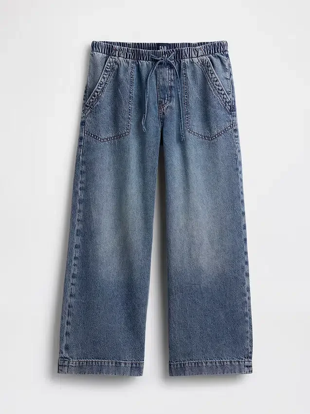 Low Rise '90S Loose Easy Crop Jeans