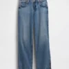 Low Rise '90S Loose Split-Hem Jeans