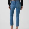Low Rise Capri Jeans