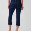 Low Rise Capri Jeans