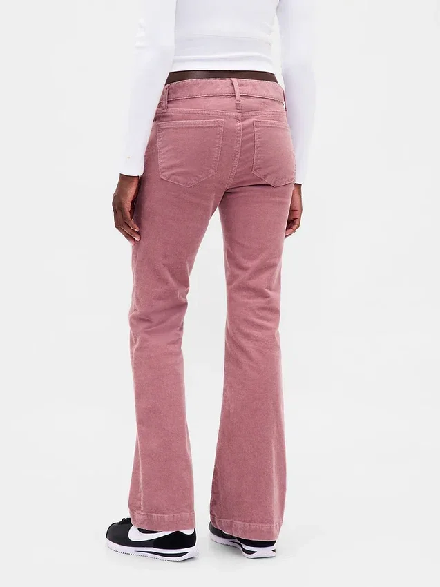 Low Rise Corduroy Long & Lean Jeans