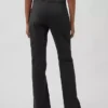 Low Rise Fitted Flare Khakis