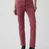 Low Rise Lace-Up '90S Slim Straight Jeans