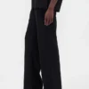 Low Rise Linen-Blend Flare Pants