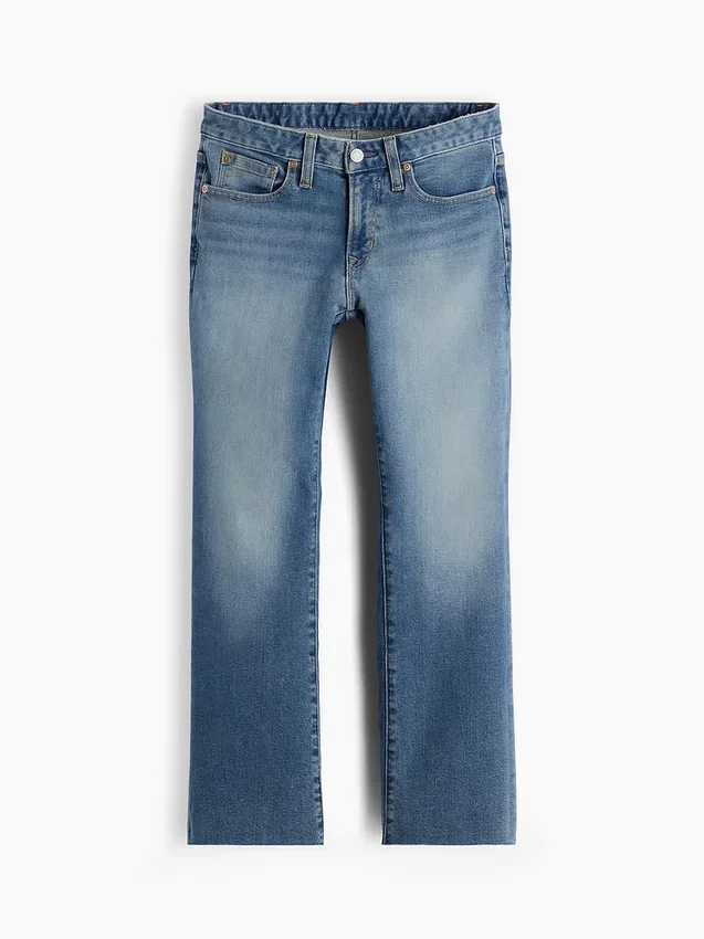 Low Rise Long & Lean Crop Jeans