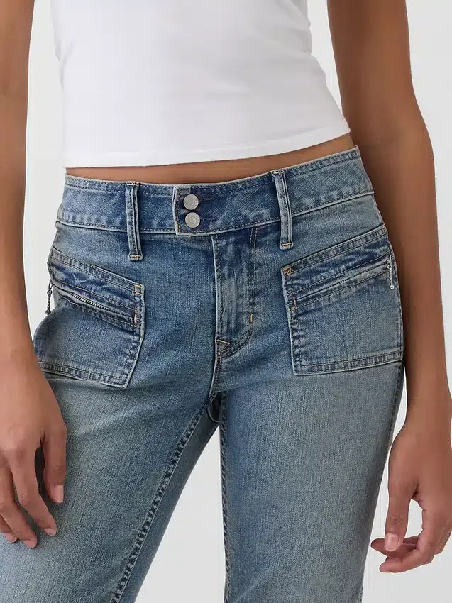 Low Rise Long & Lean Jeans