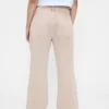 Low Rise Relaxed Flare Khakis
