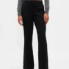 Low Rise Twill Flare Pants