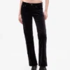 Low Rise Velvet '90S Slim Straight Pants