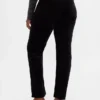 Low Rise Velvet '90S Slim Straight Pants
