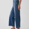 Low Slung Relaxed Crop Jeans