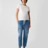 Maternity Full Panel Cargo Easy Jeans