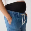 Maternity Full Panel Cargo Easy Jeans