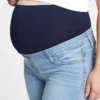 Maternity Full Panel Destructed Legging Jeans