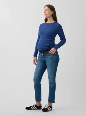 Maternity Full-Panel Slim Jeans
