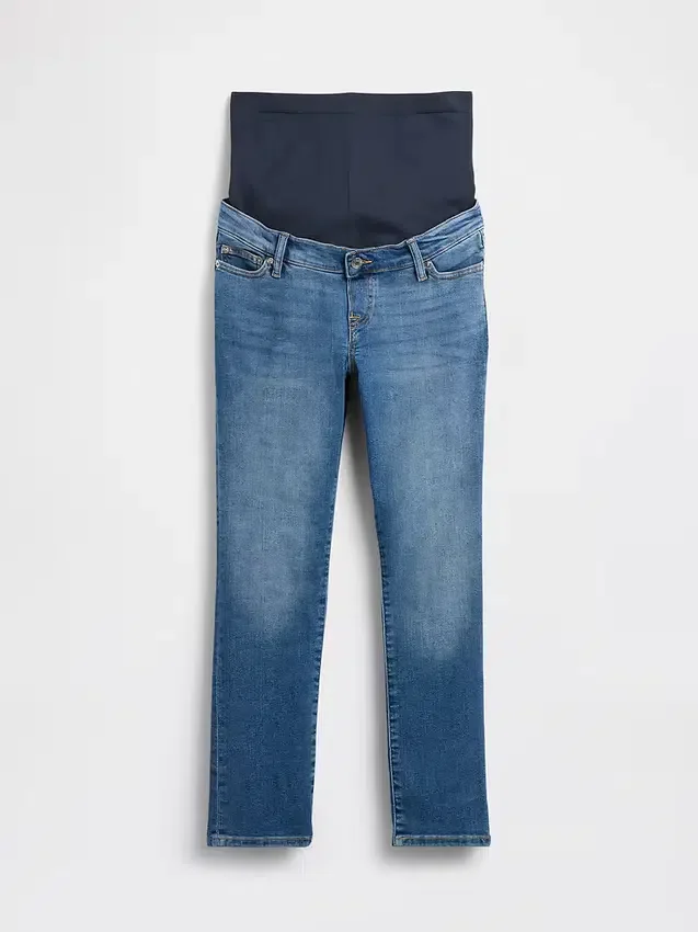 Maternity Full-Panel Slim Jeans