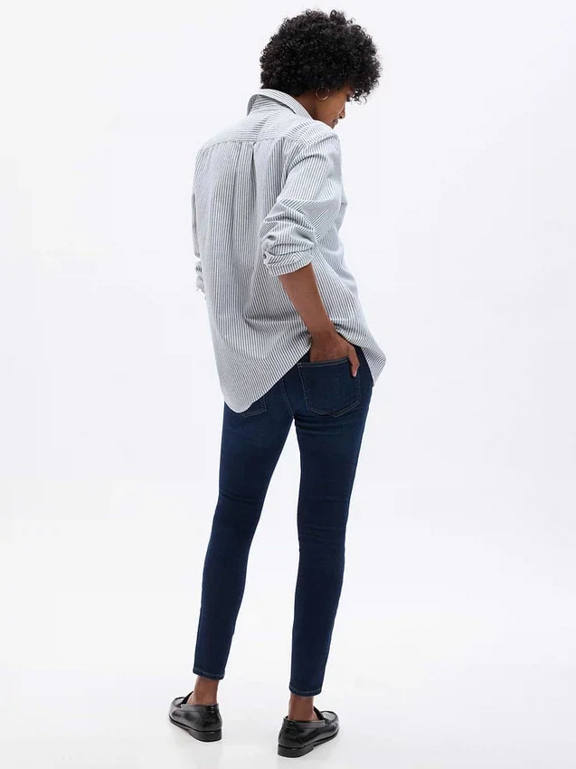 Maternity Full-Panel True Skinny Jeans