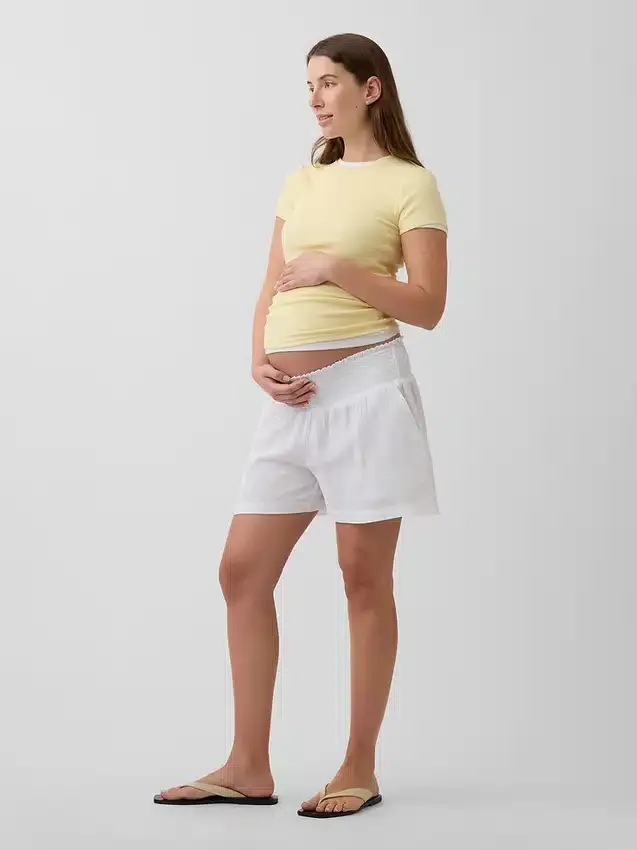 Maternity Under Belly Easy Shorts