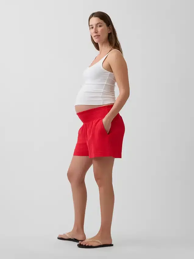 Maternity Under Belly Easy Shorts