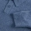 Merino Wool-Blend Polo Sweater