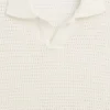 Mesh Polo Sweater